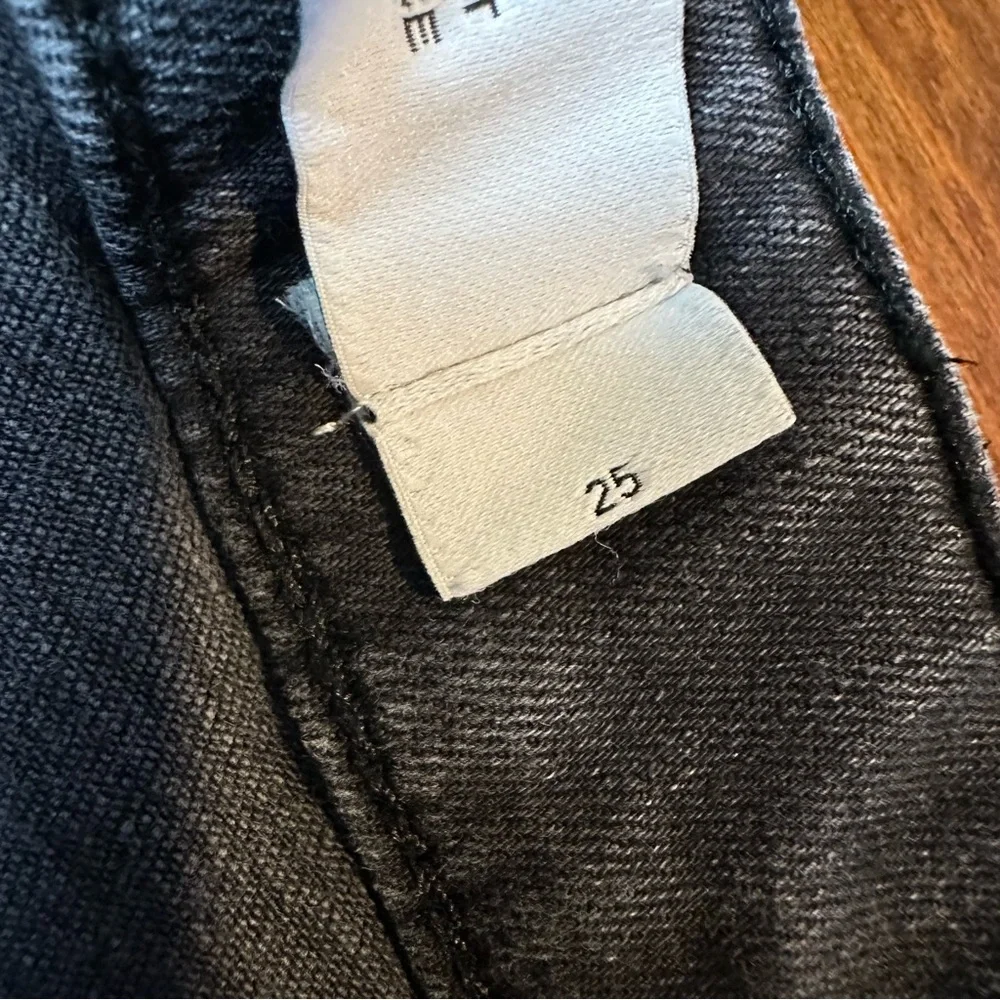IRO High-Rise Charcoal Skinny Jeans